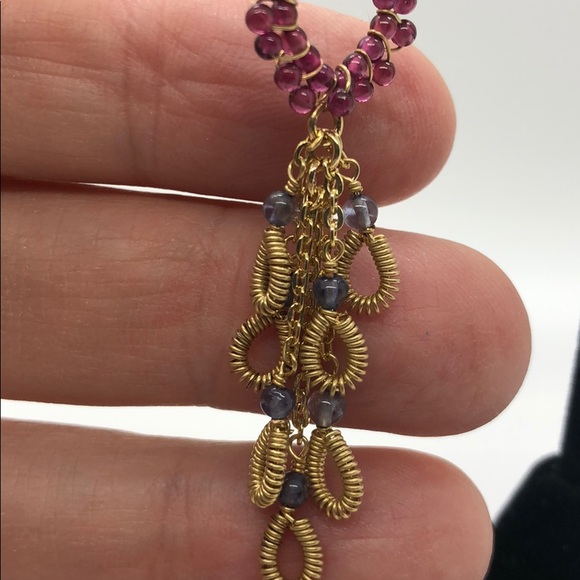 Dramatic drop earrings - Picture 4 of 6